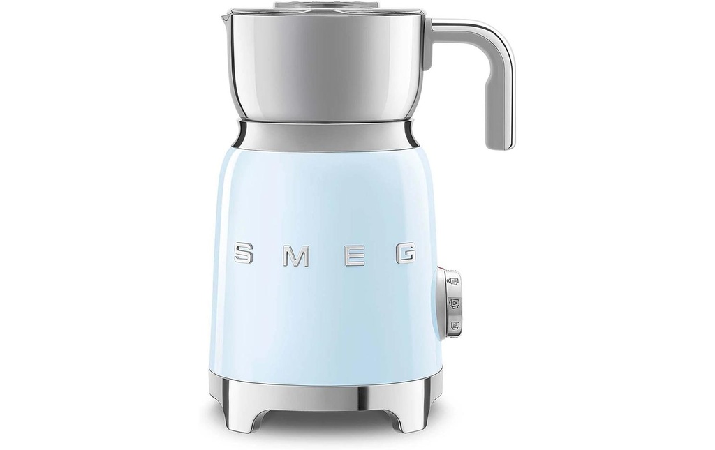 SMEG Mousseur à lait 50's Style MFF11PBEU Bleu clair