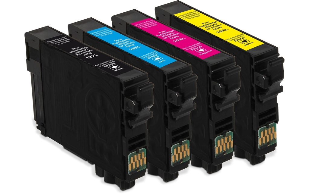 Generic Ink Encre Epson 18 XL Multipack Magenta/Yellow/noir/Cyan