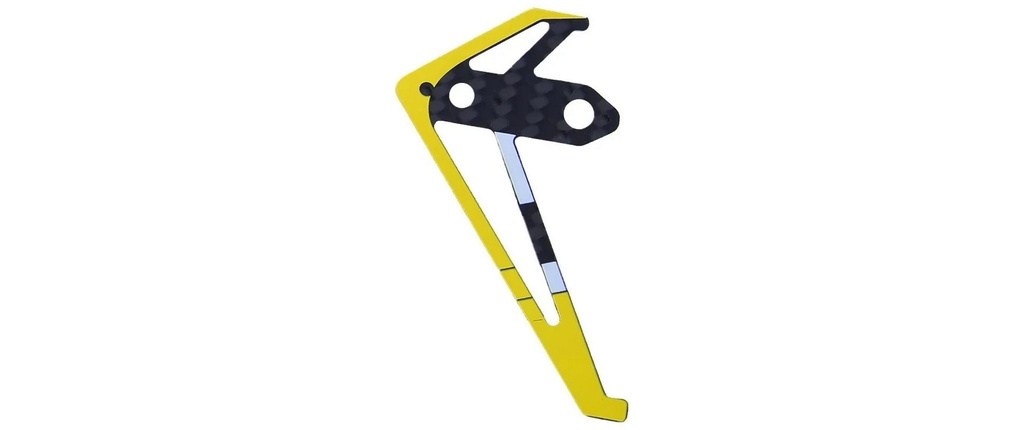 OMPHobby Aileron arrière TailFin-Plasma M2-V3Pro - Jaune