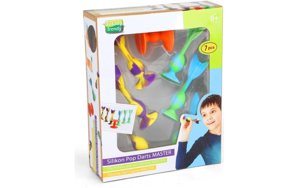 Totally Trendy silicone Pop fléchettes maître