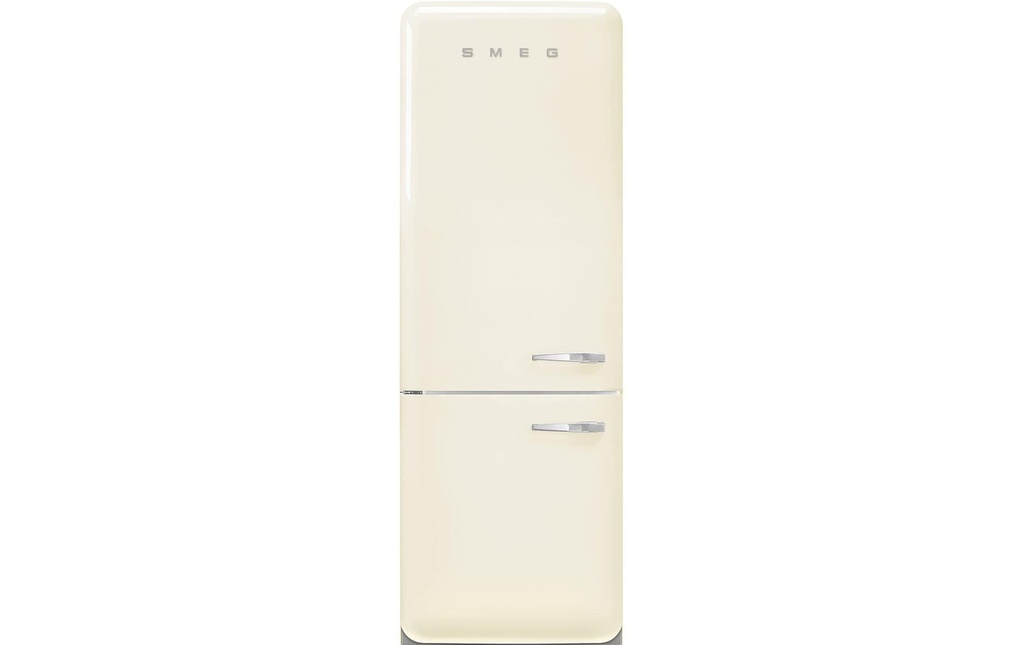 SMEG Réfrigérateur congélateur FAB38LCR6 Crème, Gauche