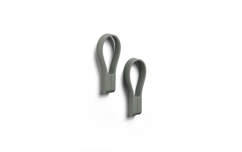 Zone Denmark Porte-serviette Loop 2 pièces, Olive Green