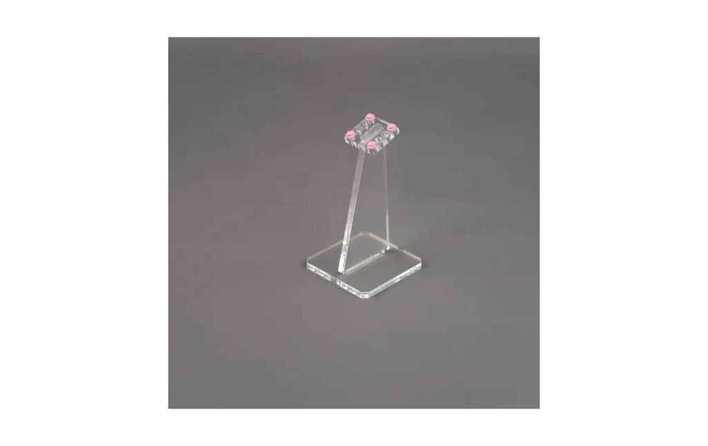 iDisplayit Supports en acrylique pour modèles LEGO Incliné, 12 cm de haut