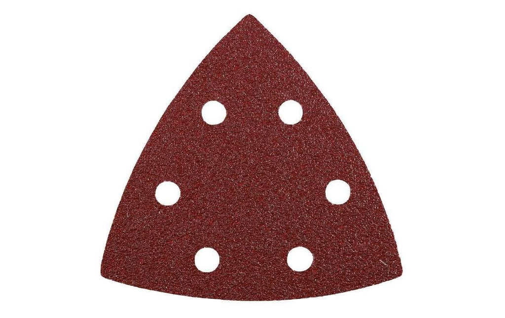 kwb Feuilles abrasives triangulaires avec bande auto-agrippante K60 emballage professionnel
