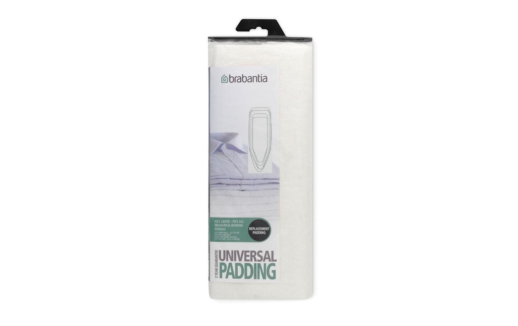 Brabantia Housse de table à repasser 135 cm x 49 cm, peut être découpé sur mesure