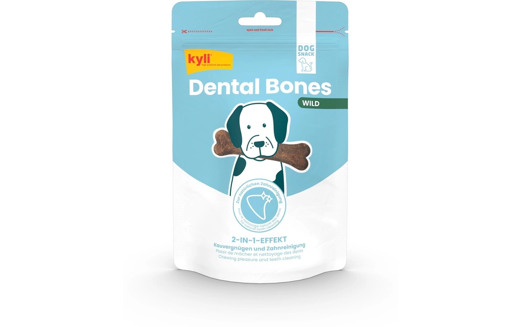kyli Produit à mâcher  Os dentaire Wild S, 120 g