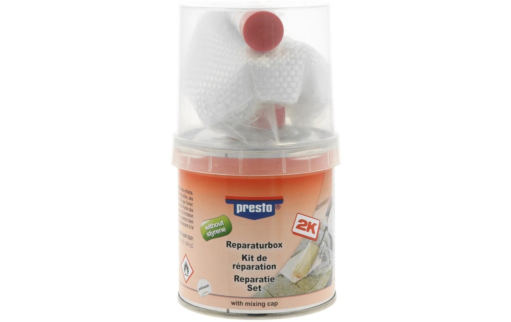 Presto Boîte de réparation sans styrène