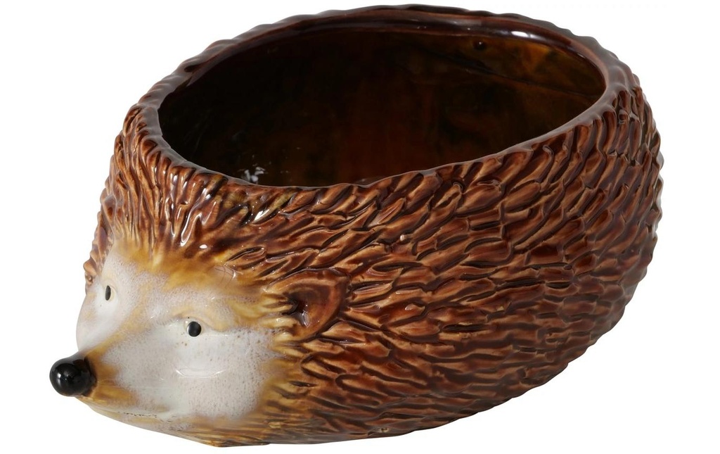 Boltze Coupe déco Hérisson Hegi Céramique, 20.5 x 14 cm