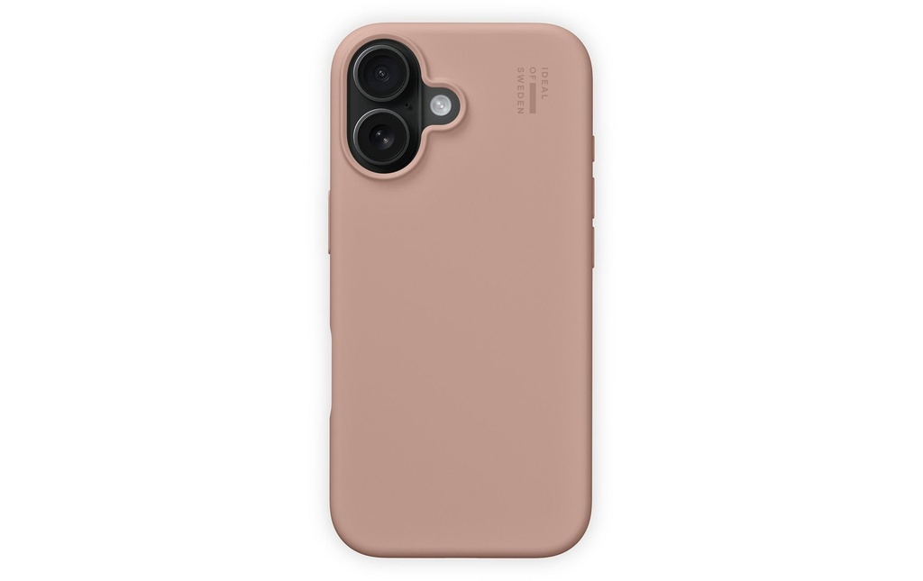 Ideal of Sweden Coque arrière Silicone iPhone 16 Blush rose