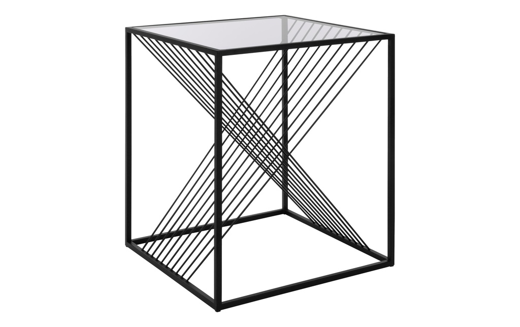 EGLO Table d'appoint Otawara Ø 45.5 x 55 cm, noir