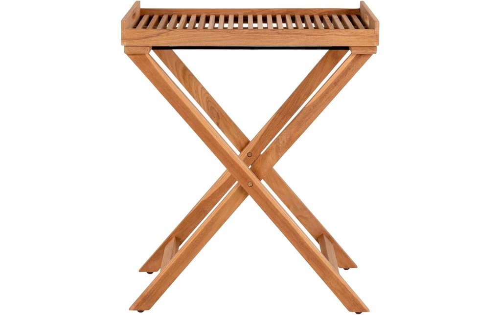 House Nordic Table d'appoint 60 x 40 x 70 cm, naturel