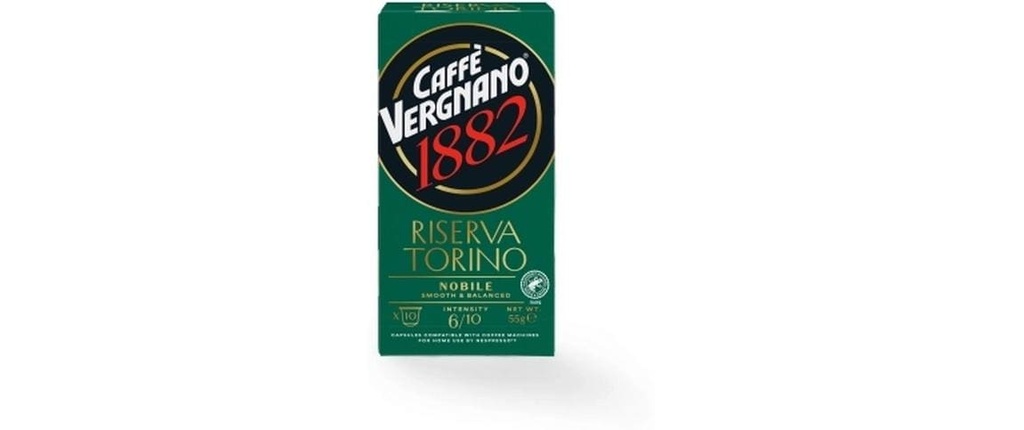 Caffè Vergnano Capsules de café Riserva Torino Nobile 10 Pièce/s