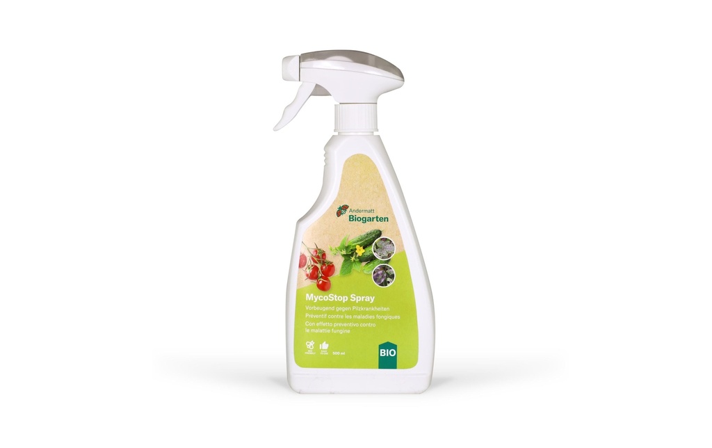 Andermatt Biogarten Protection des plantes BIO MycoStop Spray, 500 ml
