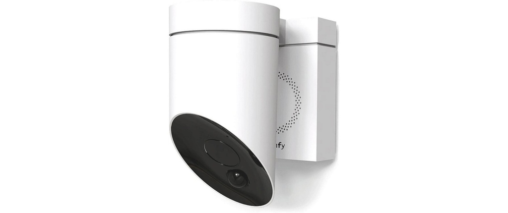 SOMFY Caméra réseau pour l'extérieur, Blanc