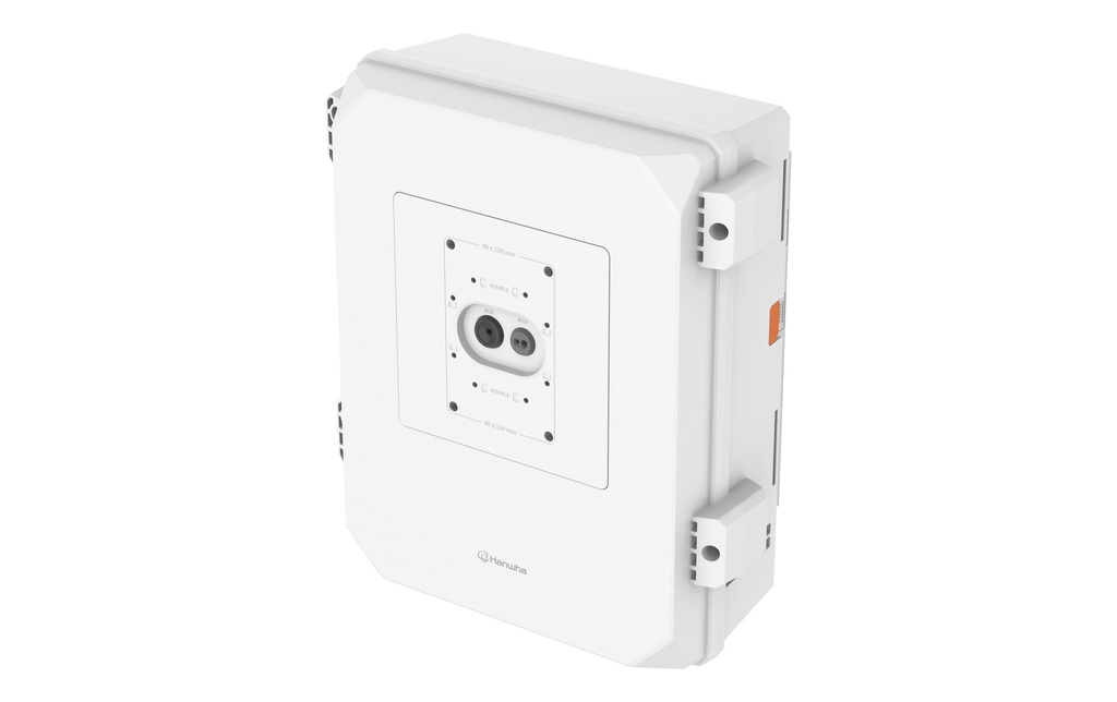 Hanwha Vision Boîtier de raccordement Armoire SBP-150NBW Blanc 1 Pièce/s