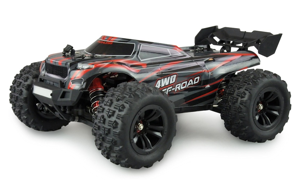 Amewi Truggy Hyper GO Brushless 4WD, noir/rouge, 1:16, RTR
