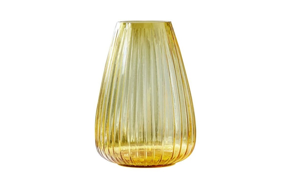 Bitz Vase Kusintha 22 cm, Ambre