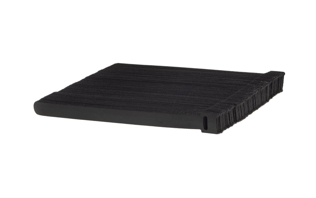 FASTECH Serre-câble auto-agrippant ETK-3-1 13 x 150 mm Noir, 100 pièces