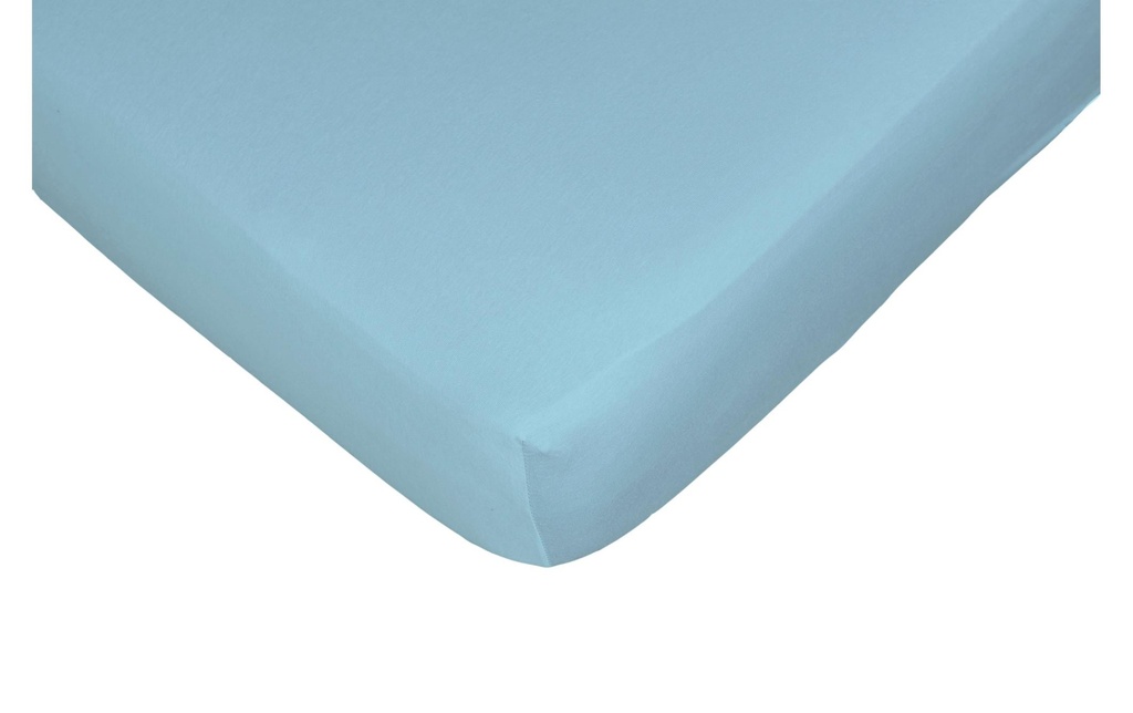 Night Fashion Drap-housse Jerry 90-100 x 200 cm, bleu clair