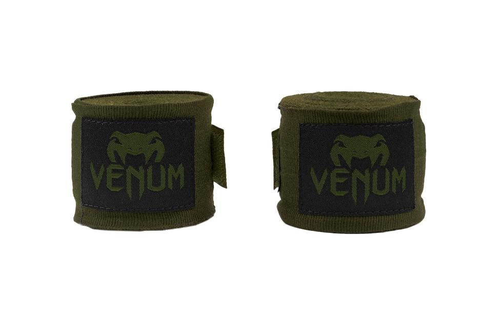 Venum Kontact Boxing Handwraps 4 m, Beige/Vert olive
