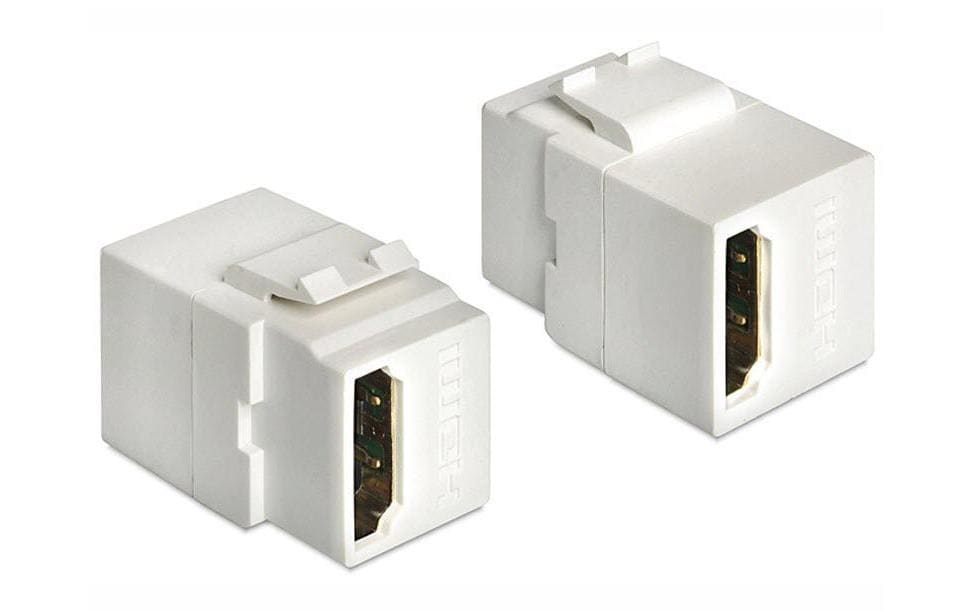 Delock Module Keystone HDMI type A Blanc