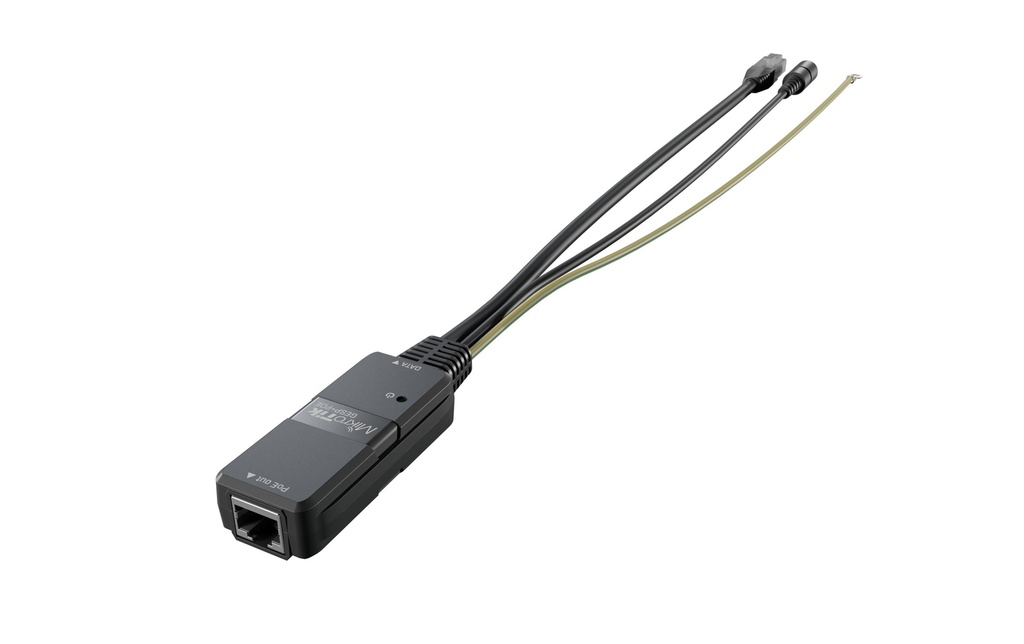 MikroTik Injecteur PoE passif GESP+POE-IN avec protection contre la surtension
