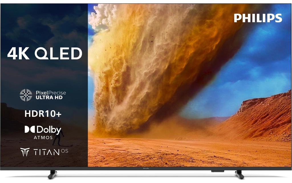 Philips TV 55PUS7800/12 55 4K QLED Smart TV, 2025