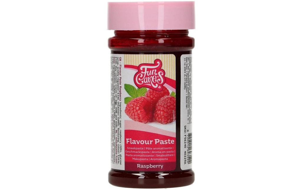 Funcakes Pâte de goût Arôme de framboise