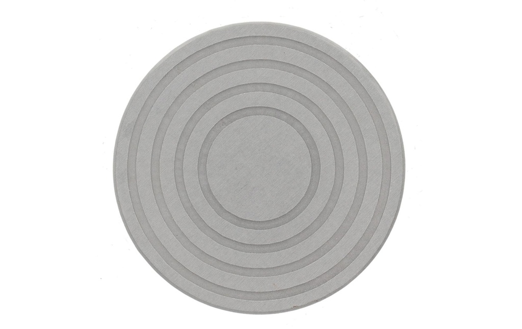 Esschert Design Dessous de verre Diatomite XL Gris