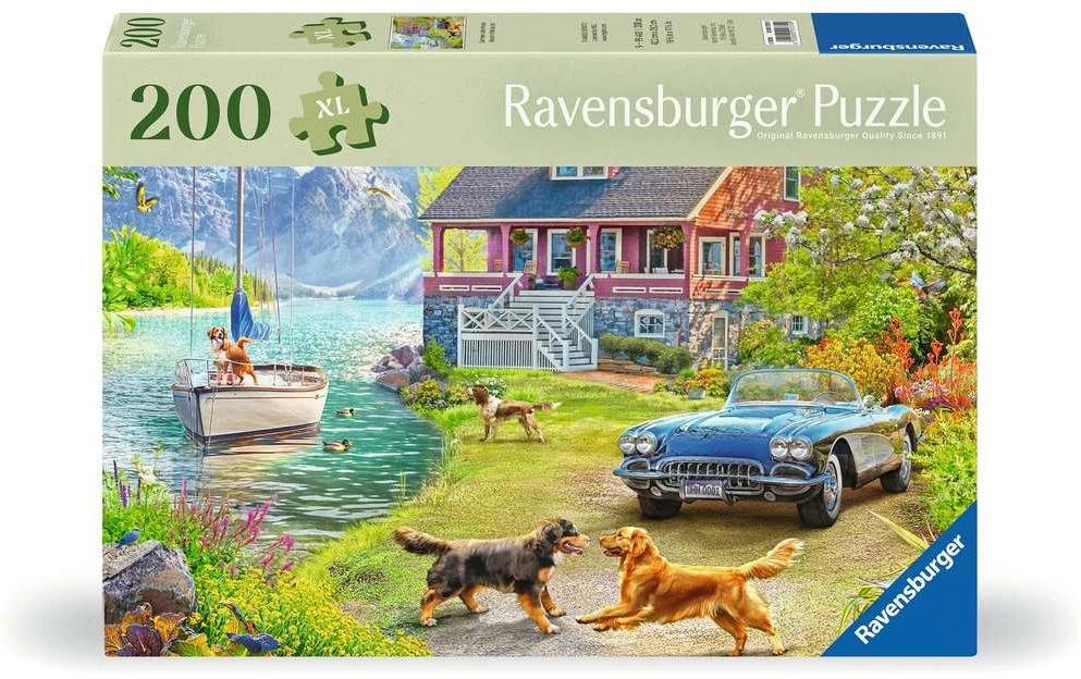 Ravensburger Puzzle Maison du lac d'été