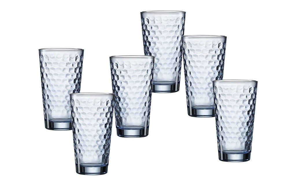 Ritzenhoff & Breker Verre à long drink Favo 6 pièces, bleu