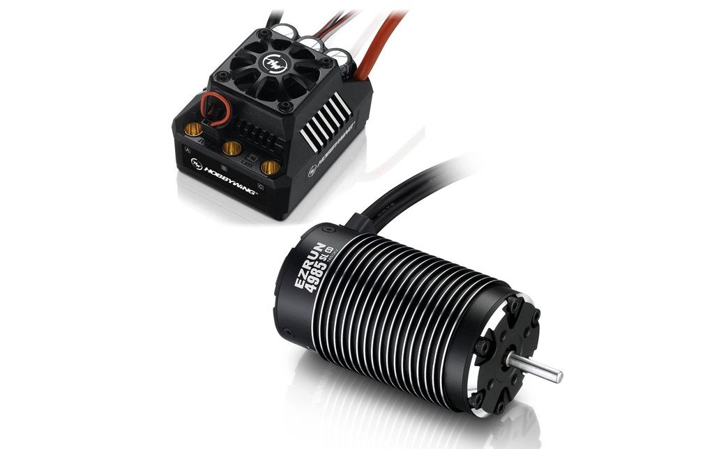 Hobbywing Kits d’entraînement sans brosse Ezrun MAX6 Combo SL 4985 1650kV
