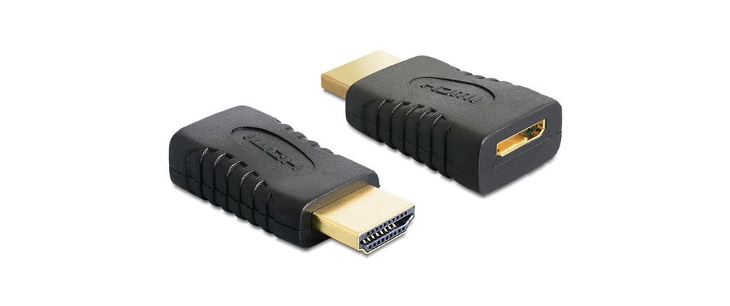 Delock Adaptateur HDMI - Mini-HDMI (HDMI-C), 1 pièce
