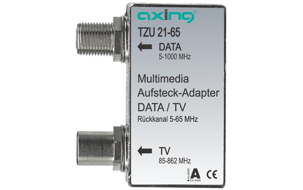Axing Adaptateur enfichable TZU 21-65 Multimedia