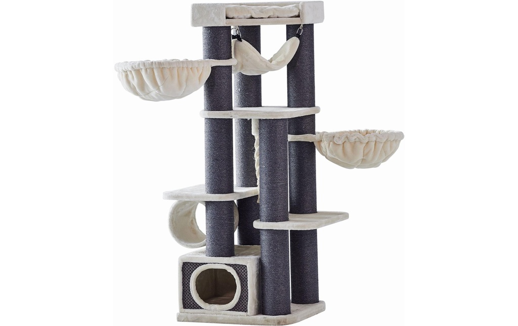 Nobby Arbre à chat Chilo, 165 cm, crème/anthracite
