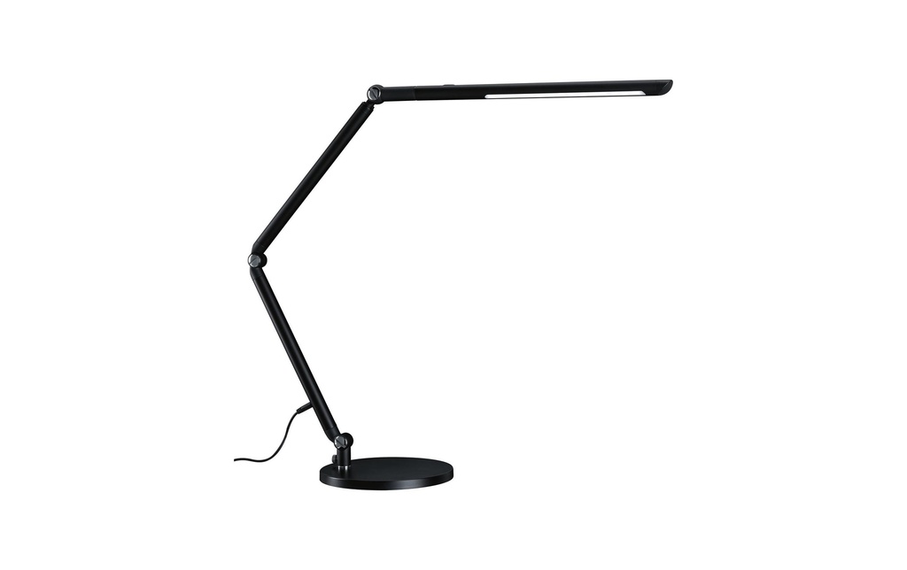 Paulmann Lampe de bureau FlexBar, noir
