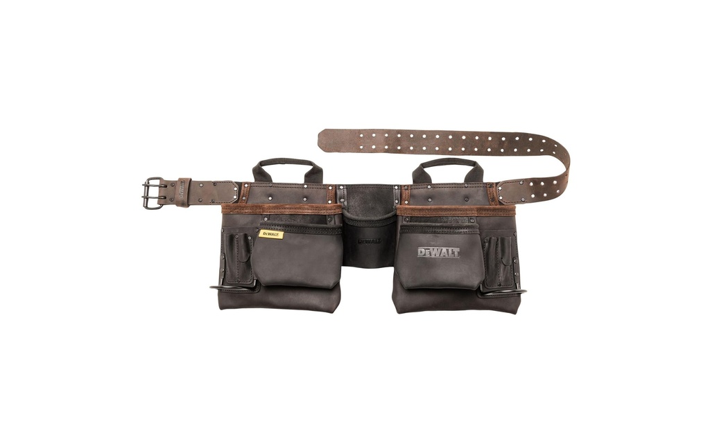 DEWALT Tablier de ceinture porte-outils en cuir