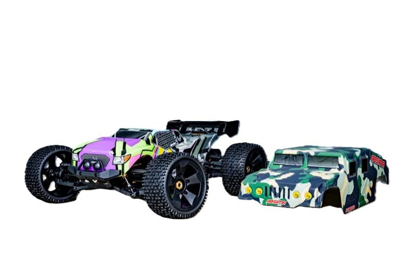 Absima Camion TORCH/GUARDIAN vert/neo, 4WD, ARTR, 1:8