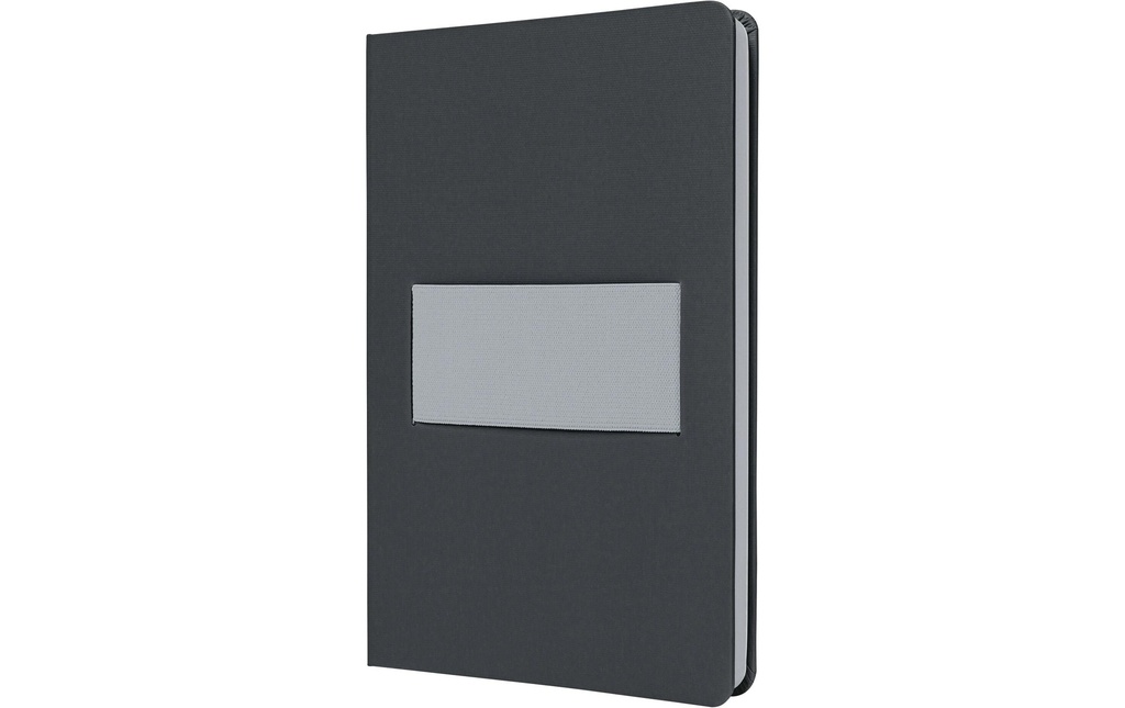 Sigel Bloc-notes Linescape NEO Couverture rigide, A5, À lignes, Gris foncé