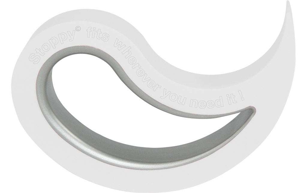 CPC Protection de porte 10 x 5.5 x 2 cm, blanc