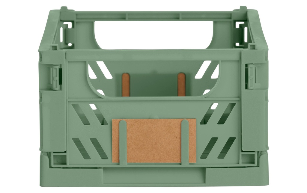 Schou Boîte pliante pack de 2 17 x 12.5 cm - Vert
