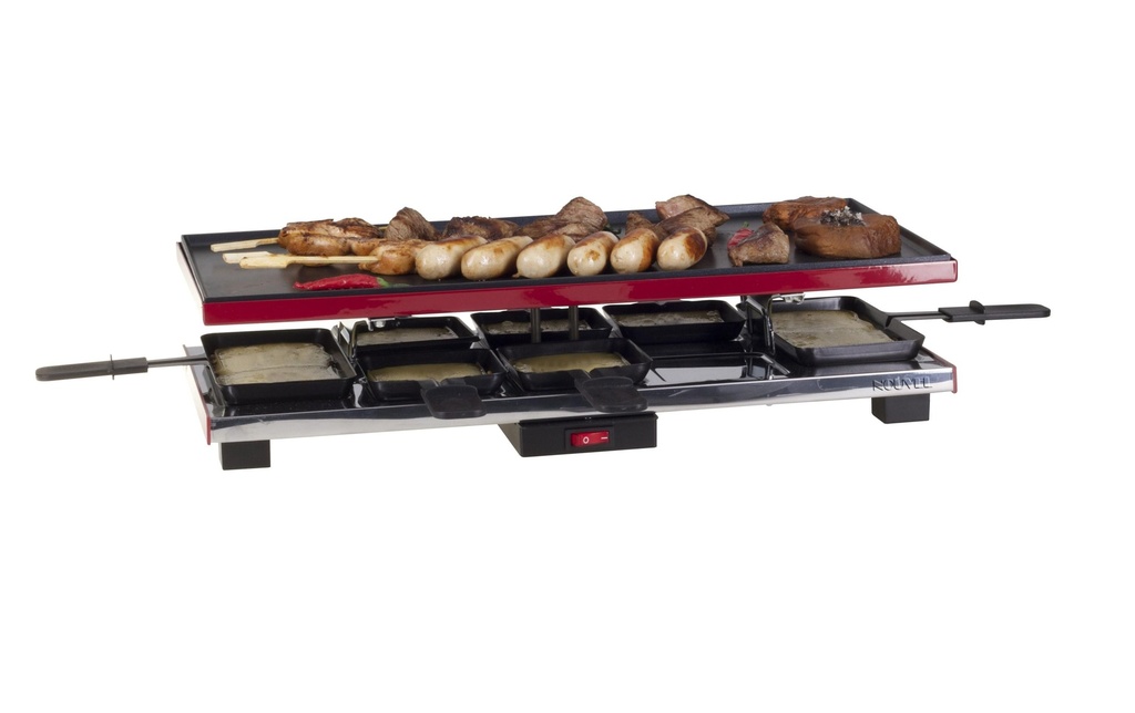Nouvel Grill à raclette Deluxe 8 Personnes