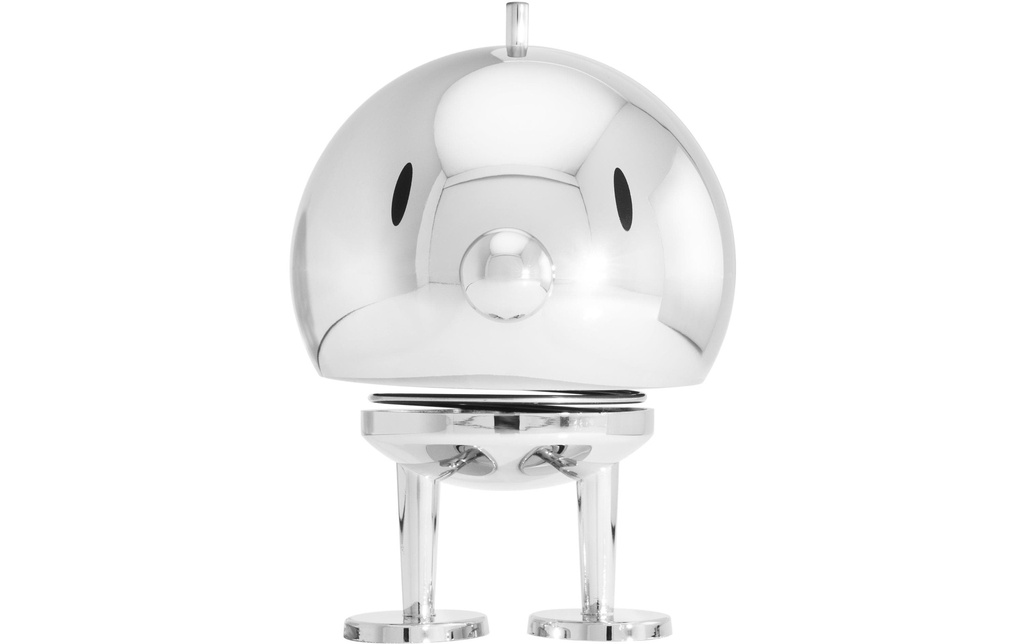 Hoptimist Objet à exposer Bumble Chrome L 15 cm, Chrome