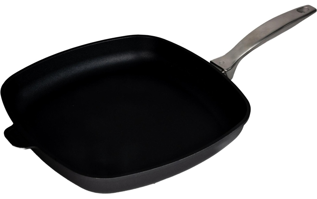 Swiss Diamond Poêle pour barbecue CXD 28 x 28 cm