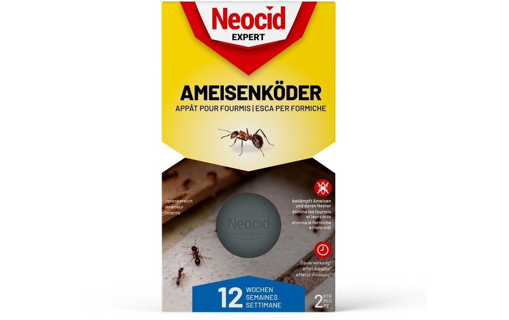 Neocid Expert Piège à insectes Appât pour fourmis, 2 Pièce/s
