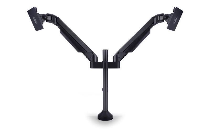 Multibrackets Supports de table Gas Lift Arm Dual jusqu'à 10 kg