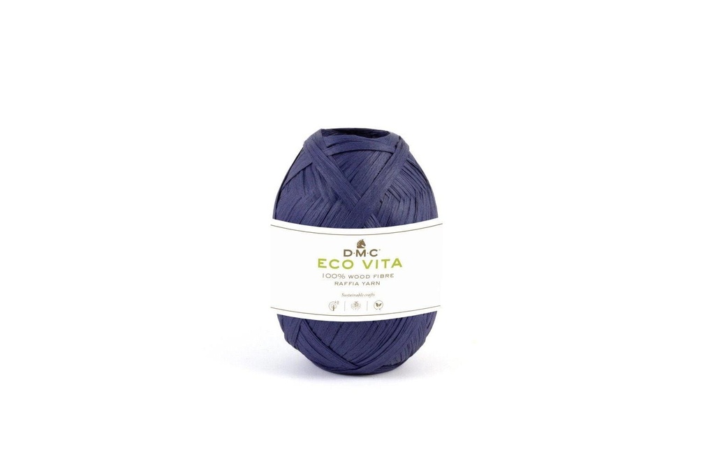 DMC Fil Eco Vita Raffia 50 g, Indigo