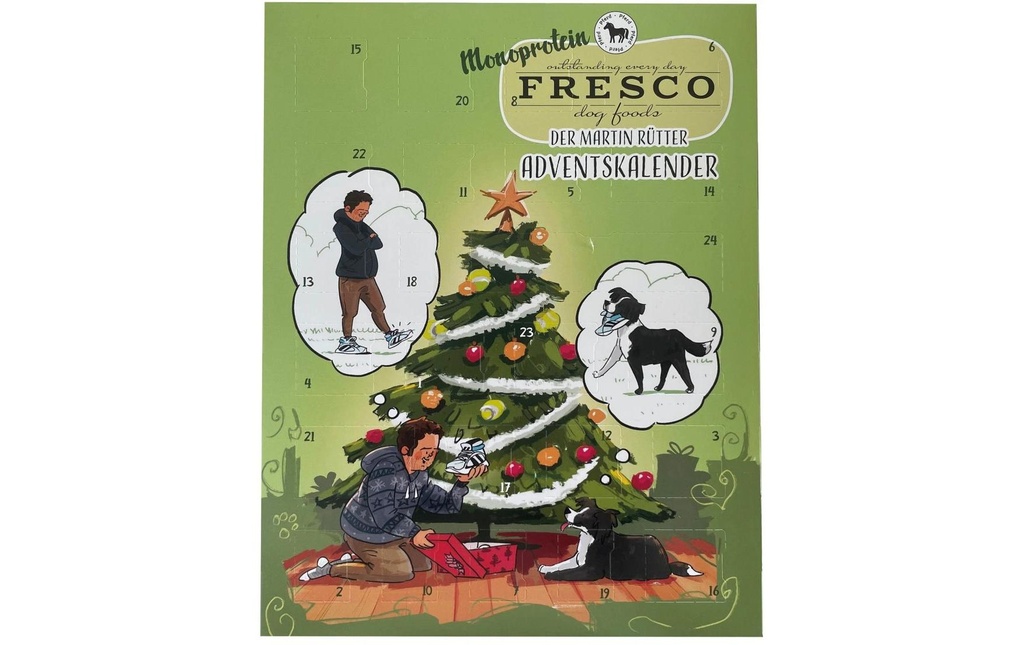 FRESCO Calendrier de l'Avent Martin Rütter Mono Cheval