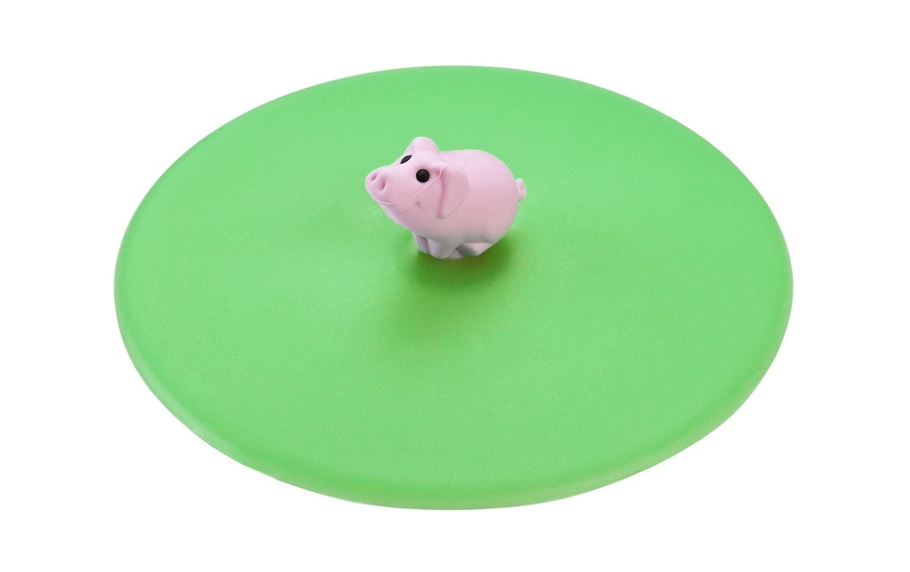 Lurch Couvercle de verre Mon couvercle – Animaux de la ferme Cochon