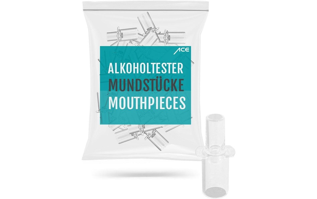 ACE Embouts pour alcootests 25 pièces